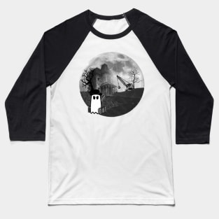 Homeless Ghost Baseball T-Shirt